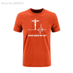 Jesus Saved My Life Men's T-Shirt