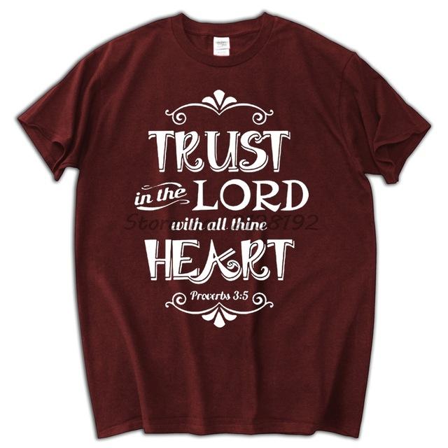 Trust in the Lord Men's T-Shirt
