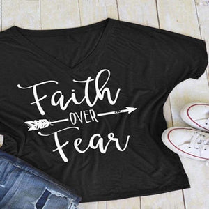 Faith Over Fear Women's Shirt