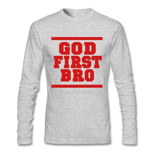 God First Bro Christian Men's T-Shirt