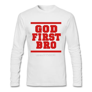 God First Bro Christian Men's T-Shirt